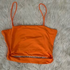 Orange Crop Top